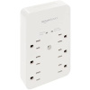 Amazon Basics 6 Outlet Wall-Mount Surge Protector, 1080 Joules