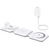 Charging Station for Apple Multiple Devices - 3 in 1 Foldable Magnetic Wireless Charger Dock - Travel Charging Pad for iPhone 15 14 13 12 Pro Max Plus Watch & Airpods